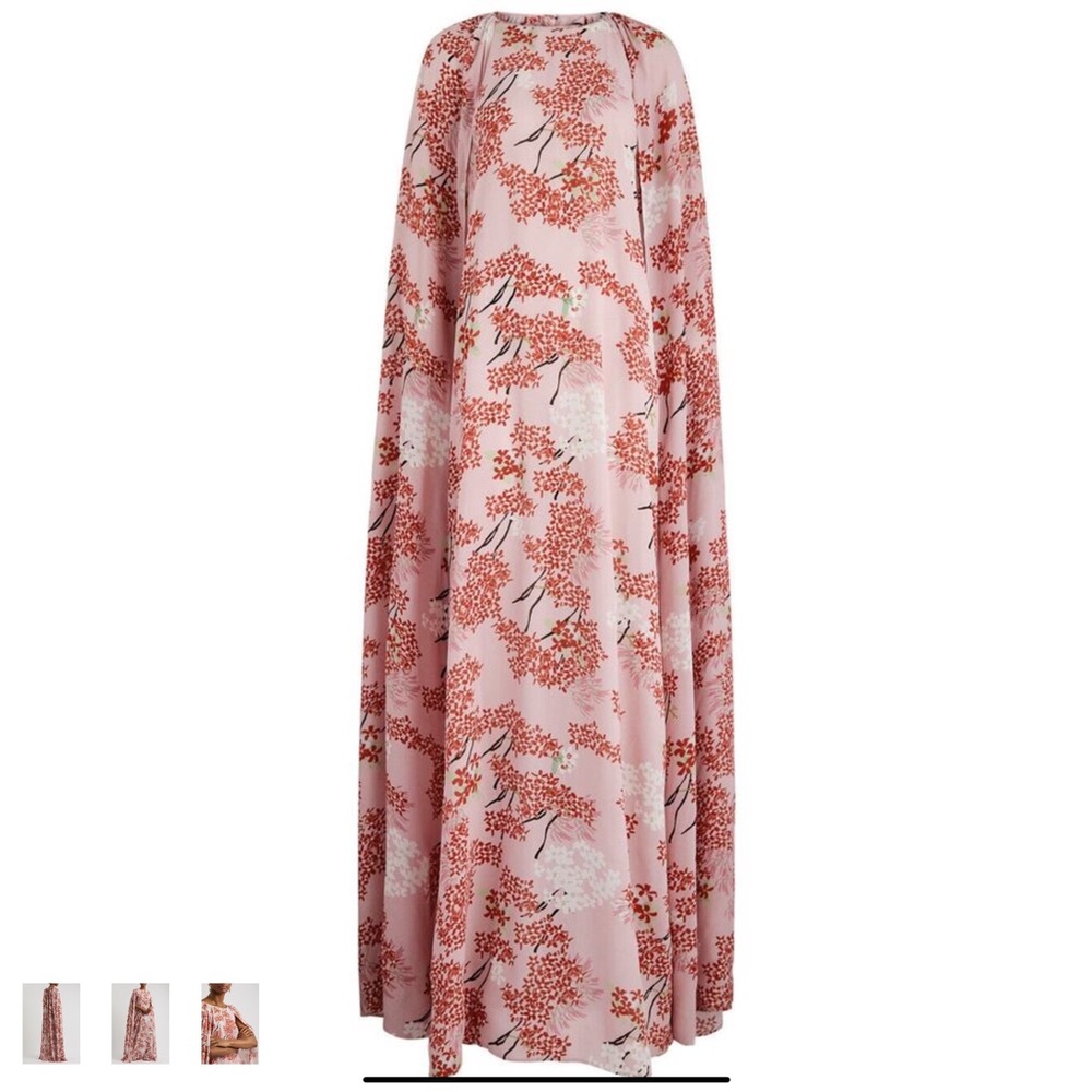 Pink Long Sleeve Bateau Gown for Weddings